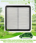 Premium Engine Air Filter For Subaru Cars Including Outback Forester Legacy WRX XV Crosstrek Tribeca 2005 To 2018 Models Replacement CA9997 WM997 displayed with sustainable materials theme
