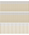 100 Piece Spring Test Probes With Brass Contact Pins 2mm Tips And 9 Claws Built For Electronics Industrial Repair And Computer Machining