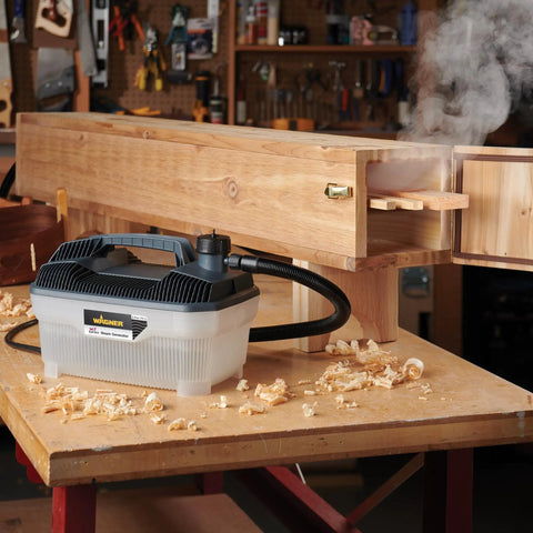 Pro Grade Wood Bending Steam Generator With 1.3 Gallon Tank And 12 Foot Hose For Portable Steam Box In Workshop