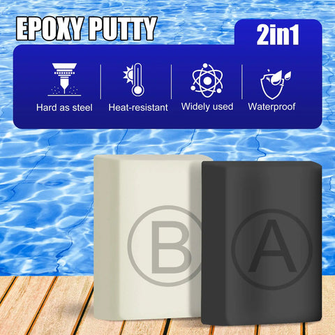 Heavy Duty All Purpose Epoxy Putty 10oz 280g Two Part A And B Sculpting Clay Waterproof Repair Filler for Leaks and Cracks