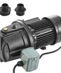 115 Volt Shallow Well Jet Pump 1 HP Heavy Duty Cast Iron Irrigation Water Pump 164 Ft Max Head 20 To 40 PSI IPX4 Waterproof