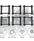 6 Pack Anti Slip Alignment Pins For Precision Machines And Motorcycles arranged with durability icons