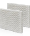 Two white 45 Water Panel Humidifier Filter Replacement For 400 Series Humidifiers Fits 400, 400A, 400M, size 10x13x1.75 inches