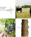 One Way Anchor Vise For 12-13 Gauge Fence Wire Grape Trellis Ten Pack Heavy Duty Wire Tightener And Tensioner For Vineyard Use