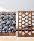 K Cup Coffee Pod Holder And Organizer With Acacia Wood Storage Rack And Weighted White Marble Base, 30 Pod Capacity Countertop Stand