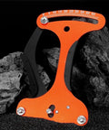 Bike Spoke Tension Meter And Spoke Wrench Kit For Road And Mountain Bikes, Aluminum Alloy Wheel Tool For Precise Spoke Tension, Orange