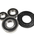 Premium Hella Sturdy Front Load Washer Bearing And Seal Kit To Crush Grinding Noise Quickly For Whirlpool Machines With Quick Swap Setup And Leak Resistant Sealing includes three bearings and one gasket.