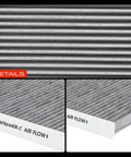 Cabin Air Filter With Activated Carbon For VW Jetta 1993 To 2005 Passat 2001 To 2005 Golf 1993 To 2006 Beetle 1998 To 2010