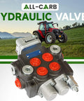 Heavy Duty Hydraulic Directional Control Valve Workhorse With Double Acting Spring Return Adjustable Relief 3600 PSI 11 GPM BSPP