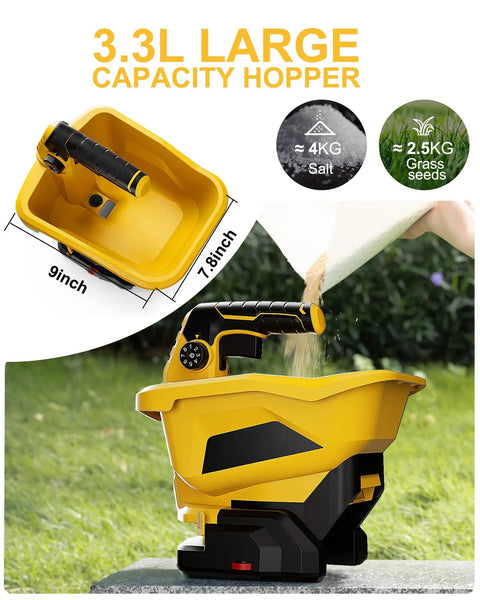 Handheld Cordless Power Spreader For Lawn Care Compatible With Dewalt 20V Battery Not Included Tool Only A Real Workhorse