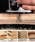 Spiral Flush Trim Router Bit With 1/2 Inch Shank And 1-1/2 Inch Cutting Length 4 Inch Overall trimming plywood