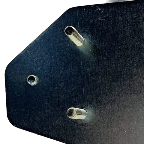 Close-up of Top Tier Inverter Cooler Water Pump mounting plate for 2006 2010 Toyota Highlander and 2006 2008 Lexus RX400h.