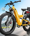8000W Peak Dual Motor Electric Bike For Adults With Removable 52V 30Ah Battery Up To 120 Miles And 55 MPH 26x4.0 Fat Tires