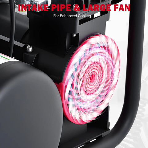 Jingren 2 Gallon Oil Free Air Compressor With Hose Only 68dB Super Silent 120PSI Max 1.2HP Portable For Nails And Tires No Noise Just Work