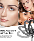 Dimmable 18 Inch LED Ring Light With 55W Output 5500K Daylight, 240 LEDs used for flattering portrait photography
