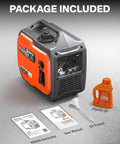 2300W Inverter Generator For Camping And RVs Portable Beast Power With accessories included in the package