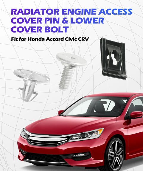 Built Tough Engine Splash Shield Skid Plate Screws And Lower Cover Pin Bolts With Heavy Duty Auto Clips For Smooth Underbody Protection And No Sweat Repairs In A 14 Piece Kit That Truly Keeps Your Ride Locked Tight - Includes engine access cover pin and lower cover bolt.
