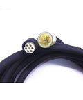 Close-up of connectors on 20 Foot Yamaha Outboard Main Wiring Harness 10P Cable For Remote Control Box 704 Series Fits 704 48205 R0 00 P1 00 P0 00