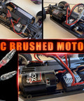 Brushed RC Motor Upgrade for Traxxas 550 Size Runners Fits Titan Stampede Rustler Slash 2WD and More High Copper Windings