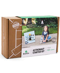 Totally Build It Yourself Space Explorer Kit For Kids Ages Five Plus With Real World Science Lessons Spin A Mini Solar System Build And Launch Model Rockets Paint Space Crafts And Learn How Astronauts Fly. astronaut starter kit box