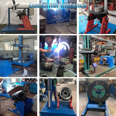 Slick Heavy Duty Welding Rotary Table With Adjustable Tilt Turntable Built Like A Tank For Pipe Fitting And Flange Work Smooth Operator supports multiple welding setups.