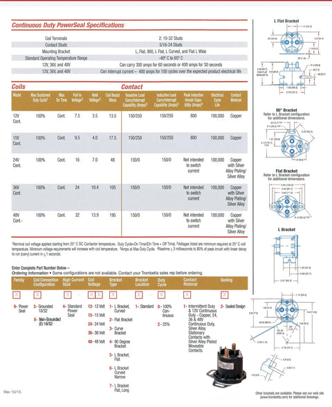 Heavy Duty 12V DC Contactor Straight Swap For Ford Lincoln Mercury specifications and technical details diagram