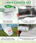 Keep Those Darn Critters Out With This 3X4 Inch Gutter Downspout Extension And Removable Grid Type A Rodent Guard comparison image.