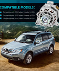 Drop-In 110A 12V 6-Groove Alternator For 2011-2013 Forester 2.5L H4 with Subaru Forester in background