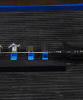 Drain Plug Pro Tool Kit with interchangeable attachments on rail, showing flexible 1/4 inch drive, for standard low profile and hex plugs.