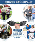 Seven Handle Gait Belt for Seniors Easy Quick Release Transfer Belt With caregiver assistance in various scenarios