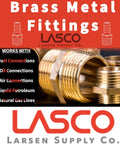 Heavy Duty Brass 5/8 Inch Female Flare By 15/16 Inch Male Flare Adapter For Gas Oil Air Lines Hookup Not For Drinking Water Use Durable Connector For LP Gas And Natural Gas, brass fitting