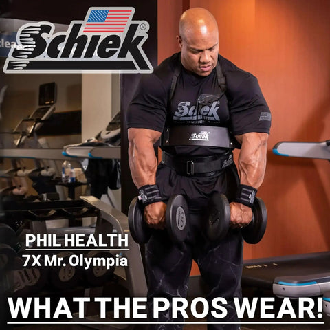 Man using Arm Blaster For Biceps Lightweight Durable And Ready For Intense Curl Sessions Anywhere in gym with dumbbells