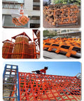 Heavy Duty Cargo Hoisting Net 250x250 Cm With Four Corner Straps Tough Polyester Lift Net For Marine And Warehouse Dock Use Supports Up To 2 Tons 15 Cm Grid Abrasion And Chemical Resistant Easy Secure Cargo Handling in various uses
