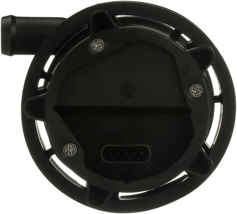 Solid Auxiliary Electric Water Pump That Keeps Your Ride Cool Without Any Drips Oem Direct Fit Swap Includes Heavy Duty Mounting Brackets, bottom view showing outlet and screws.