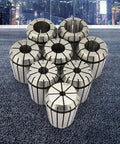 Boss Level Manganese Steel Balance Collet Set For Cnc Milling And Engraving Rigs featuring 8 precision collets on a surface.
