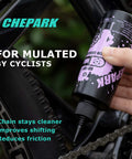 Drivetrain Cleaning And Lubrication Essentials Kit With Bicycle Degreaser And Lubricant Brush Tool for mountain and road bikes