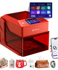 5W Smart Laser Engraver With Built-In 2.0 AlgoOS System, portable desktop cutter with 3.5-inch touch screen, no computer required