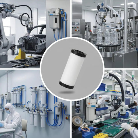 AF40P-060S Replacement Air Filter Element For AF40 Series in industrial and laboratory settings