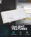 Main Refrigerator LED Light Assembly Replacement For Ceiling Right Side With Housing And Control Board Easy Install