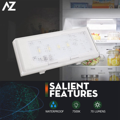 Main Refrigerator LED Light Assembly Replacement For Ceiling Right Side With Housing And Control Board Easy Install