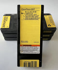 Close-up of CoroTurn 107 CNC inserts box with detailed specifications, suitable for H10 T Max P Turning Insert Set.