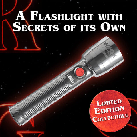 Stranger Things Demogorgon Hunting LED Flashlight Limited Edition Vintage Collectors Edition Batteries Included