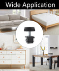 Eight Pcs Adjustable Leveling Feet Square Insert Kit for Cabinets Sofas Tables and Chairs No Wobble, product in use examples