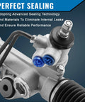 Close-up of Power Steering Rack And Pinion For 2007 To 2011 Toyota Camry And 2007 To 2012 Lexus ES350 Easy Install Preassembled Unit