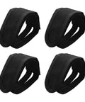 Four Pack Adjustable Bicycle Pedal Straps For Kids And Adults, Durable Nylon Foot Straps For Bike Pedals, Universal Fit