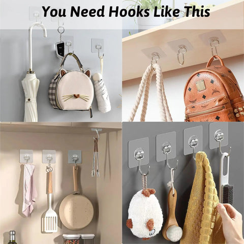 Heavy Duty Adhesive Hooks 16 Pack Waterproof Wall Mounts That Hold Up Like Champs With 33 Pound Capacity Zero Drilling Hassle For Kitchen Bathroom Or Garage Storage