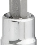 Three Eighth Inch Drive Torx Bit Socket T47 Heavy Duty Rugged Chrome Alloy Steel S2 Insert Bits Nickel Chrome Base Quick Size Identification Durable Sockets For Auto Repair And Diy Projects Garage Ready