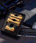 Scope Leveling Kit With High Precision Bubble Leveling System And Magnetic Universal Mount For Riflescopes in black case