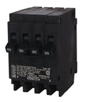 30 Amp Double Pole Circuit Breaker With Two 20 Amp Single Pole Units Triplex One Half Inch Plug In Frame Space Saving UL Listed