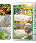 Package of No Frills Pest Barrier Garden Netting For Raised Beds And Greenhouses, Insect Mesh Netting 10 by 50 Feet